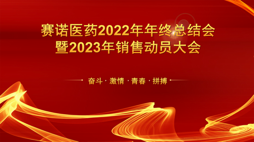 賽諾制藥子公司2022年度工作總結(jié)會